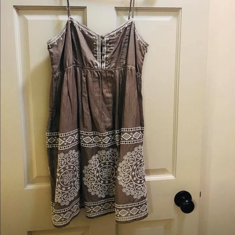 Warm gray sundress